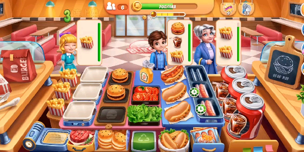 风味美食街无限钻石金币版