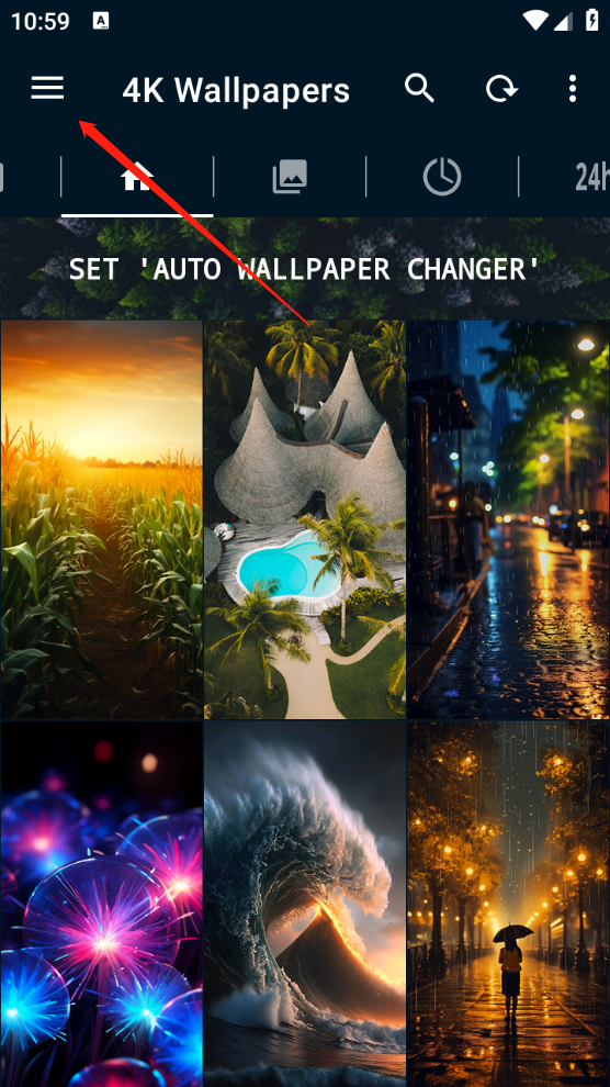 收藏的壁纸在哪截图1