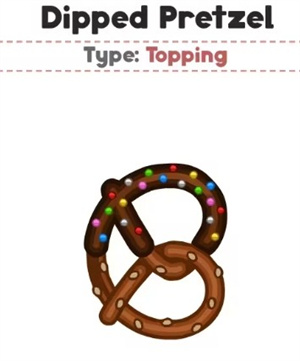 巧克力椒盐脆饼(Dipped Pretzel)