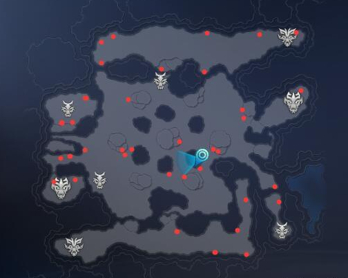 秘境峰金矿/红矿/宝箱坐标图2