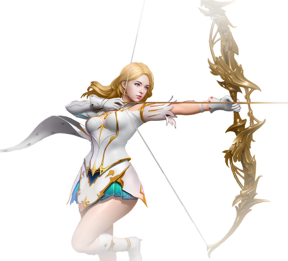 弓箭:远程狙击,治愈解控