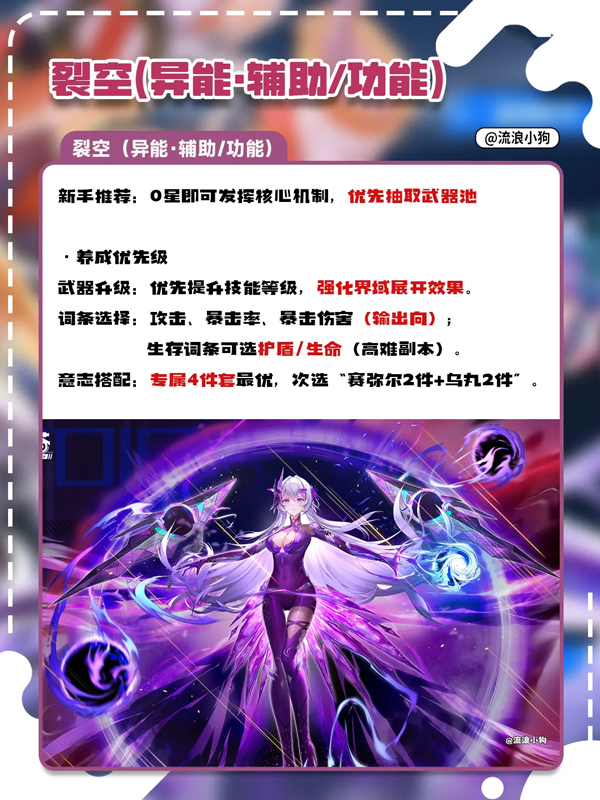 开荒角色推荐截图2