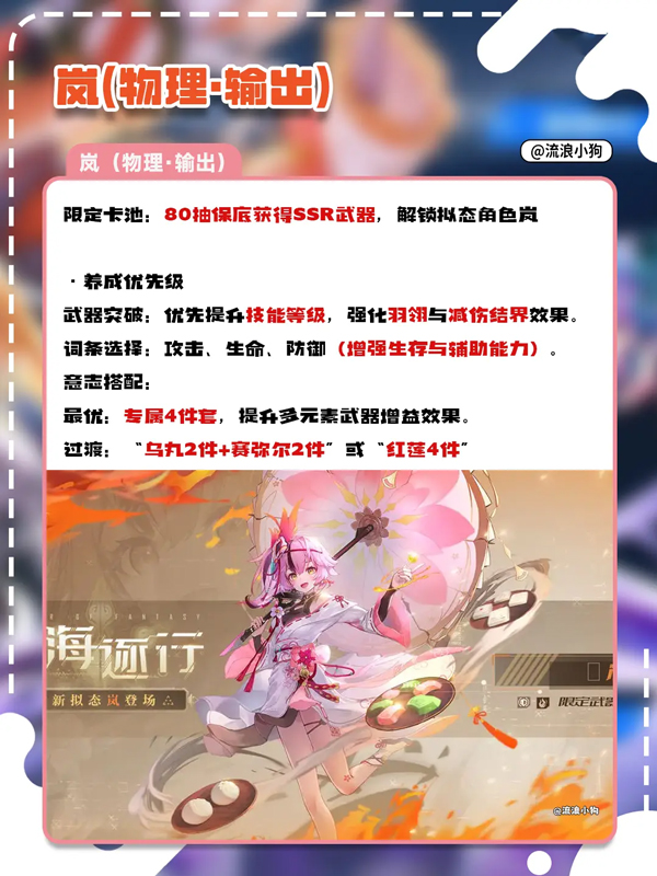 开荒角色推荐截图5