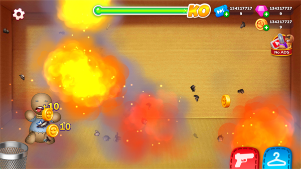 疯狂木偶人破解版无限钞票金条版