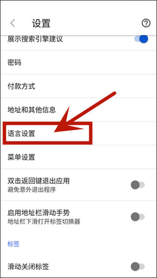 设置中文2