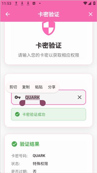 卡密兑换码截图1