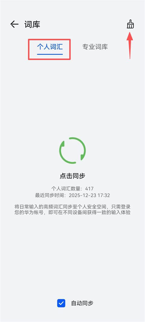 清除记忆词库3