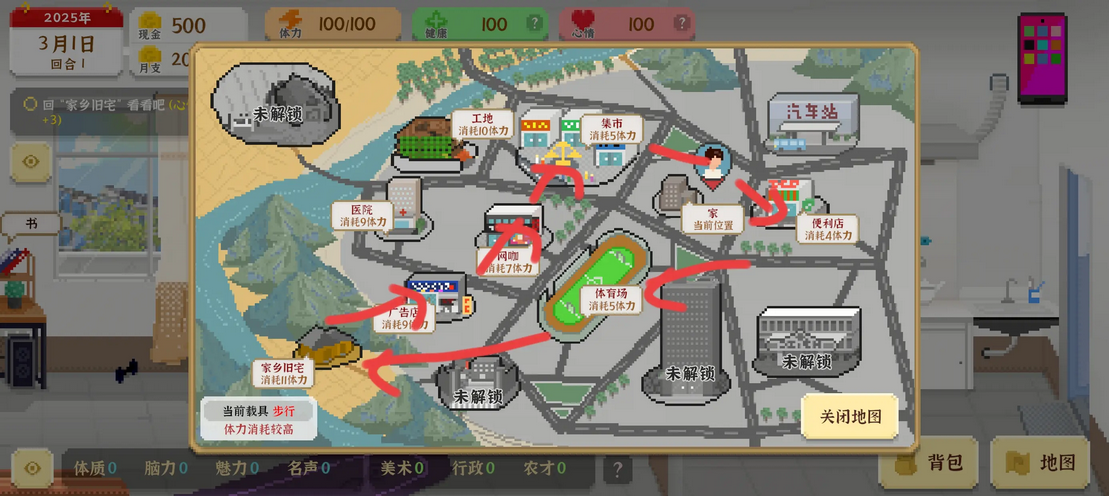 全面发展攻略1