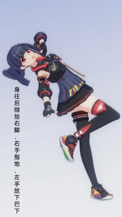 游戏双马尾可爱甜妹设置1